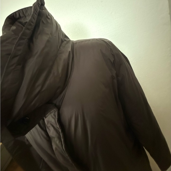 Eileen Fisher Dark Brown Outerwear - Picture 11 of 12